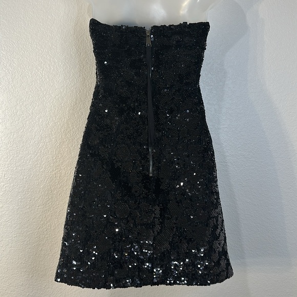 Revolve Le Superbe Nominee Tux Dress in Noir Cluster Shine Size 2 - Picture 7 of 15